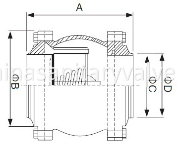 sanitary-check-valve-ball-type-CHECK-VALVE-wellgreen